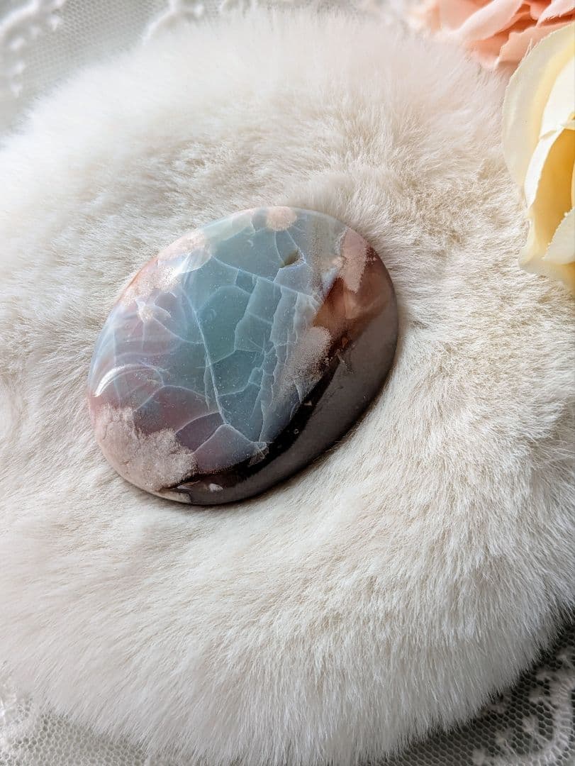 ♡桜瑪瑙♡ 綺麗色 お花 赤 パーム レア - メルカリ