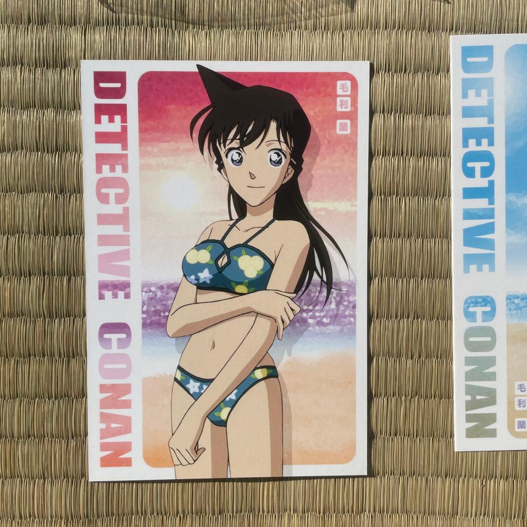 メガハウス 名探偵コナン プレミアムヒロインズ ポストカード 5枚