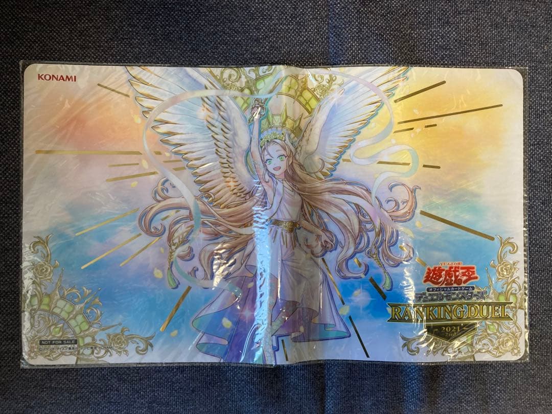 遊戯王OCG 勇気の天使ヴィクトリカ　プレイマット 勇気の天使ヴィクトリカ【シークレットSPECIALREDVer.】{23PP-JP025