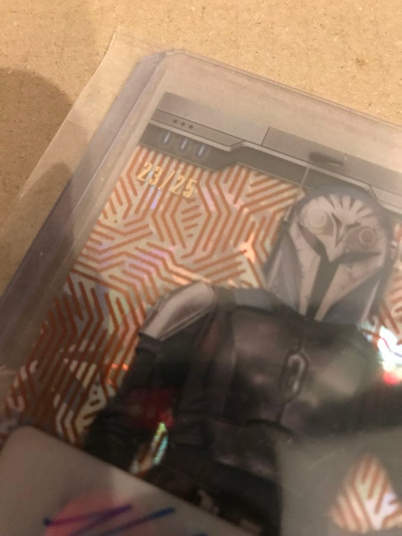 スターウォーズ マンダロリアン ボカターン topps 直筆サイン