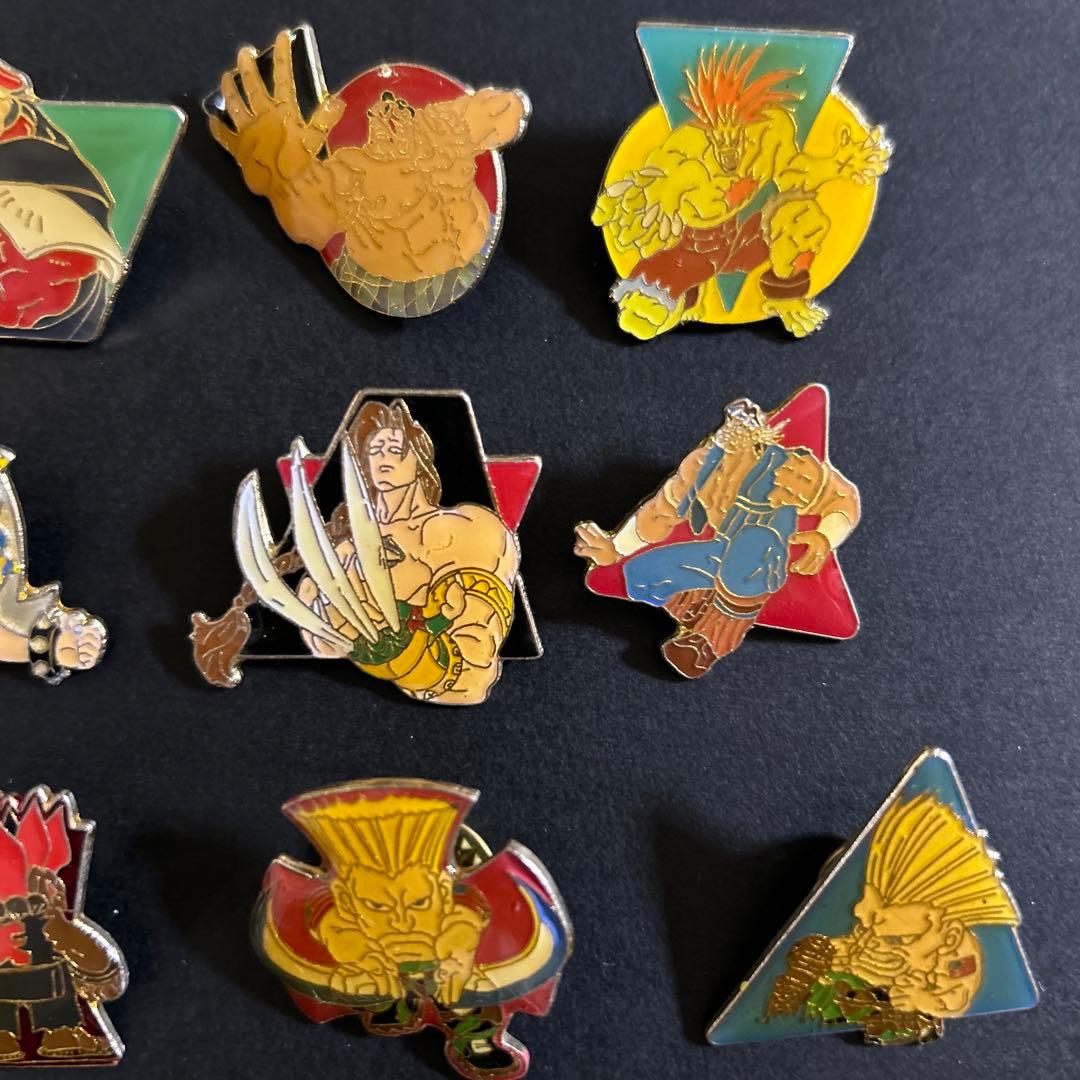 レア】ストリートファイター ピンバッジ まとめ売り - メルカリ