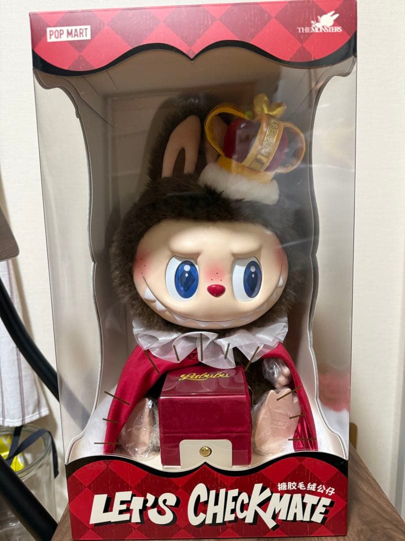 THE MONSTERS Let's Checkmate labubu ラブブ The Monsters Let's Checkmate Series - Vinyl Plush Hanging Card