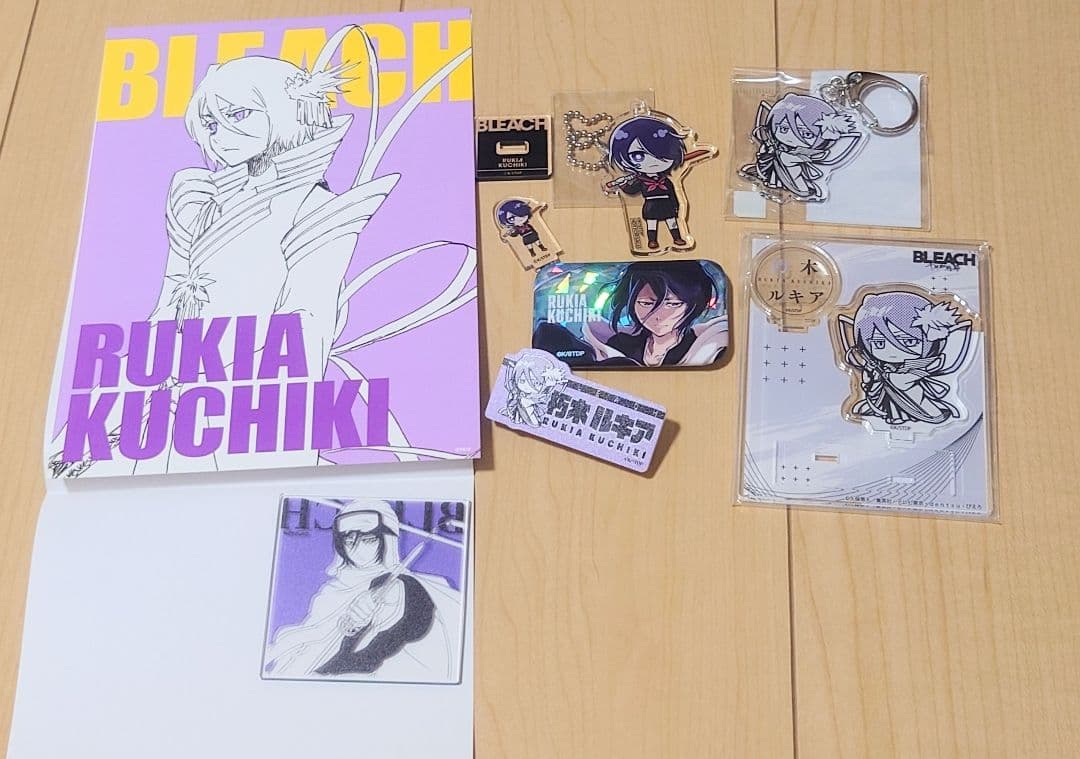 BLEACH 朽木ルキア グッズセット カード アクスタ アクリルコースター BLEACH 千年血戦篇_朽木ルキア BIGアクリルスタンド vol.2 | 公式