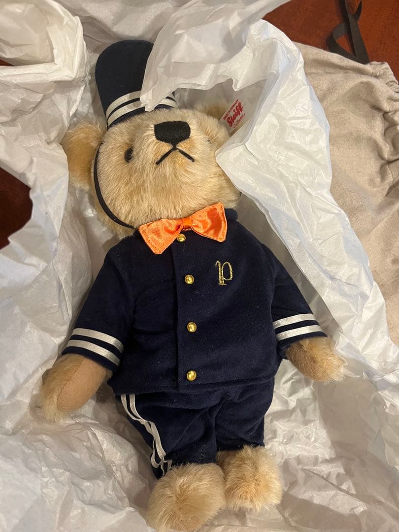 完売 PORTER×Steiff Teddy bear ティディベア 85周年 吉田カバン85周年でポーターとシュタイフのコラボを発売、カリモク製作