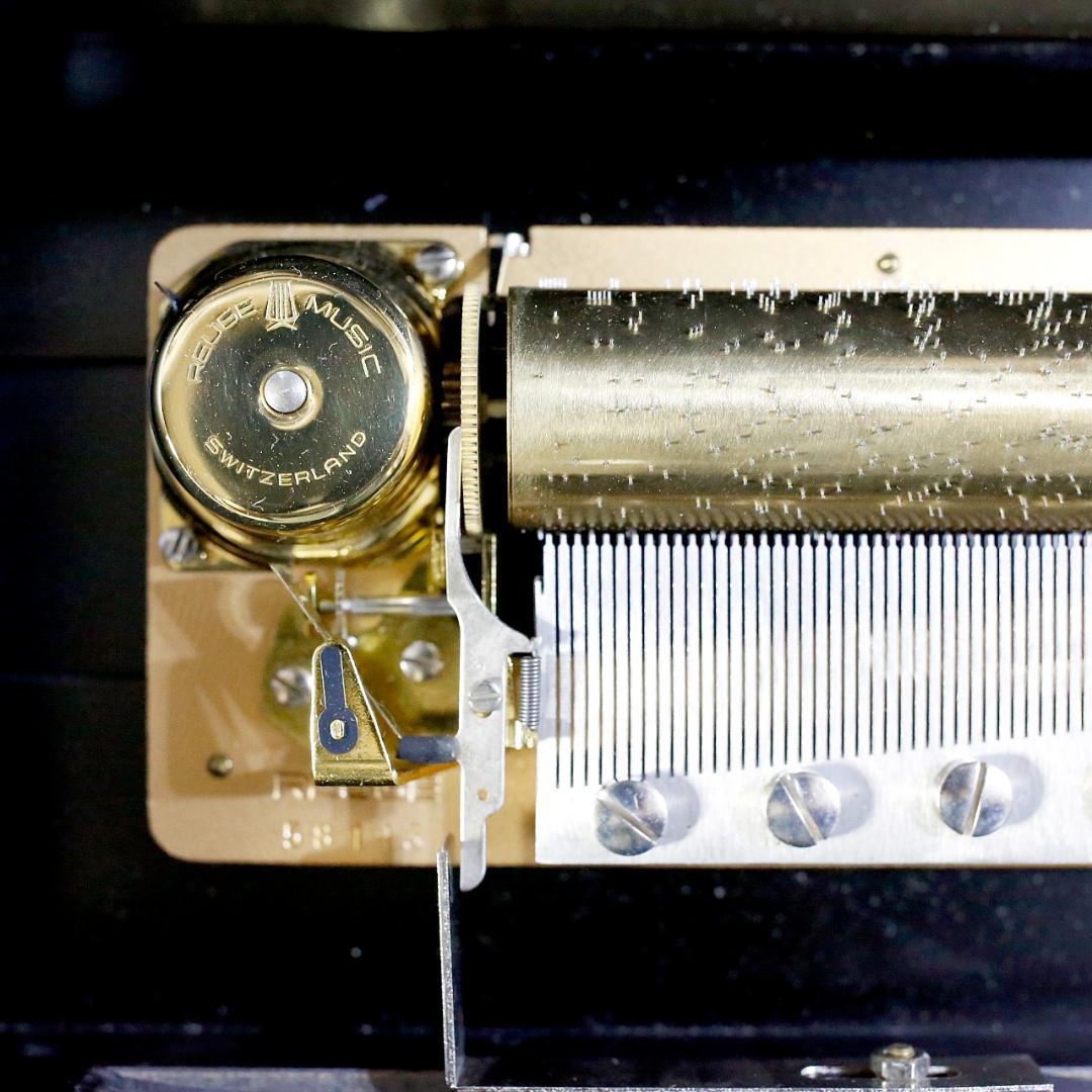 美品】リュージュ 高級オルゴール 72弁 アヴェマリア 3パート