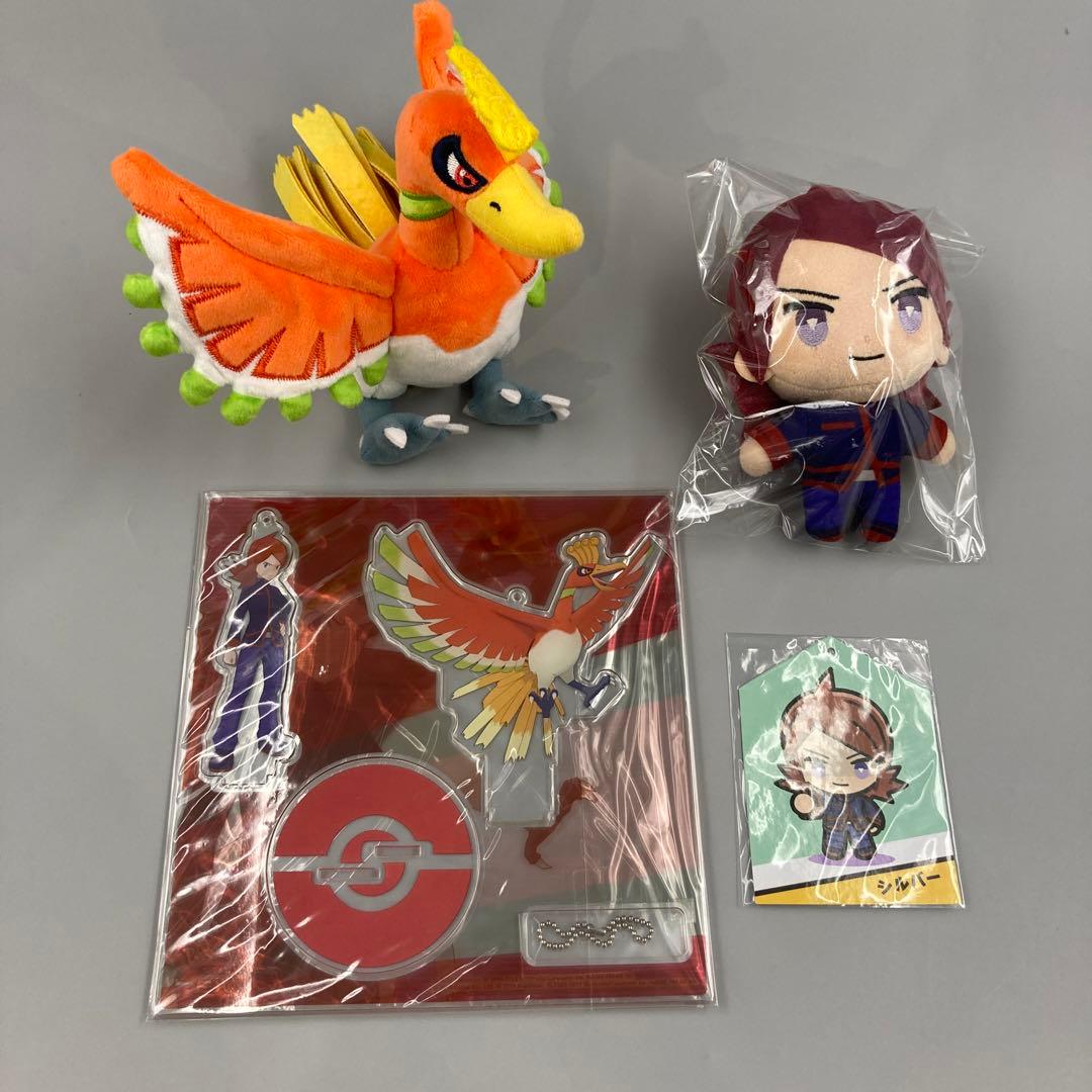 ★ポケモントレーナーズ シルバー　マスコット アクスタ ホウオウ 新品未開封ポケモン トレーナーズサロン アクリルスタンド シルバー