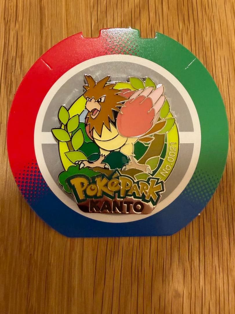 ポケパークカントー 限定 ピンバッジ オニスズメ - メルカリ