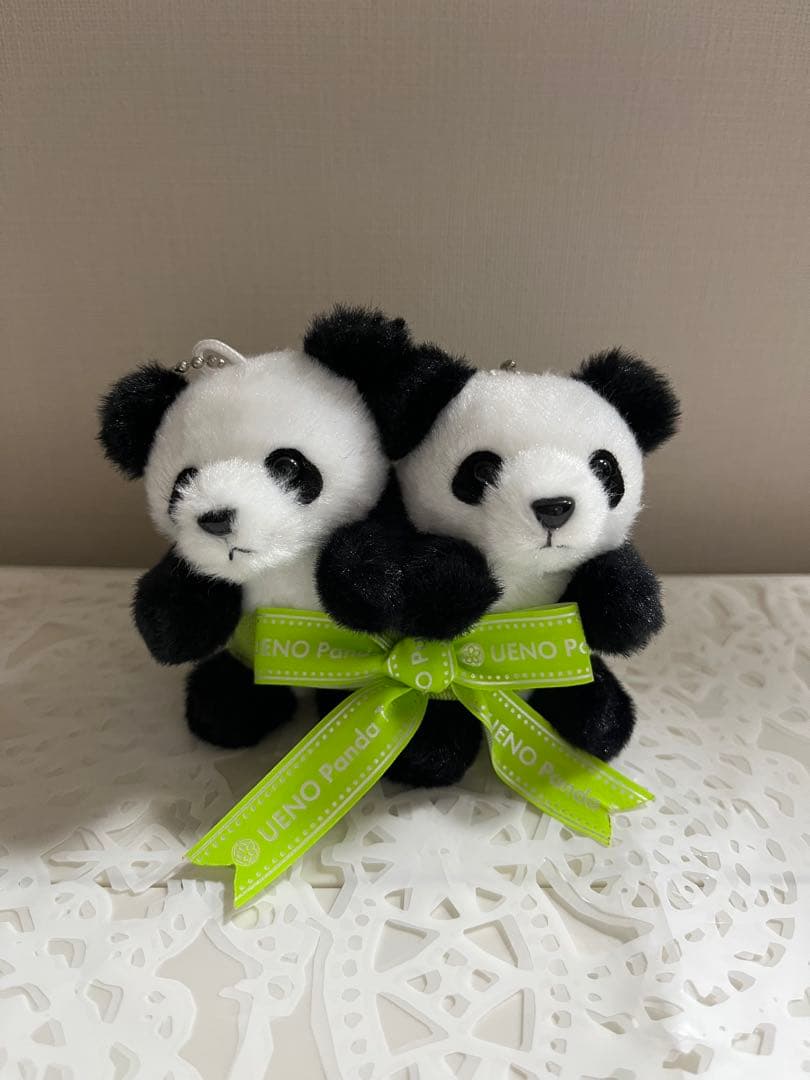 シャオシャオ レイレイ ぬいぐるみ マスコット キーホルダー 上野案内