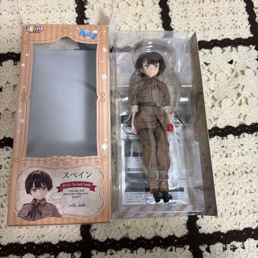 ヘタリア スペイン ドール フィギュア アゾン アゾン アスタリスク コレクション ヘタリア イタリア 1/6 ドール