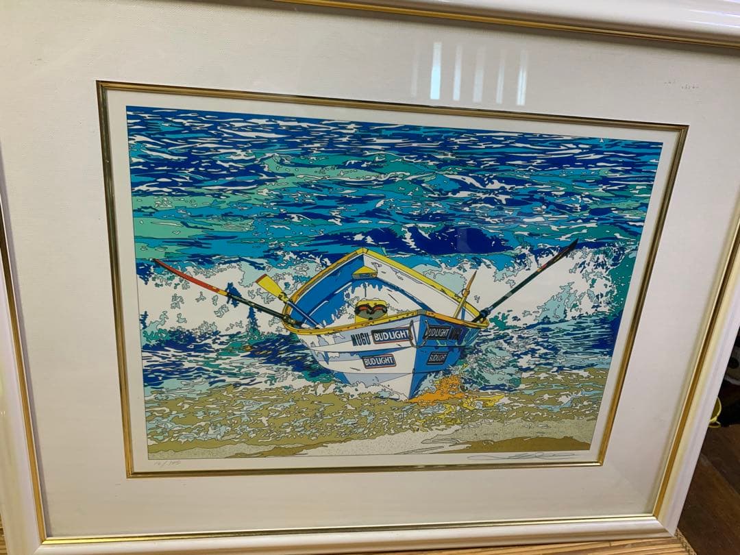 鈴木英人 リトグラフ 直筆サイン入り - メルカリ