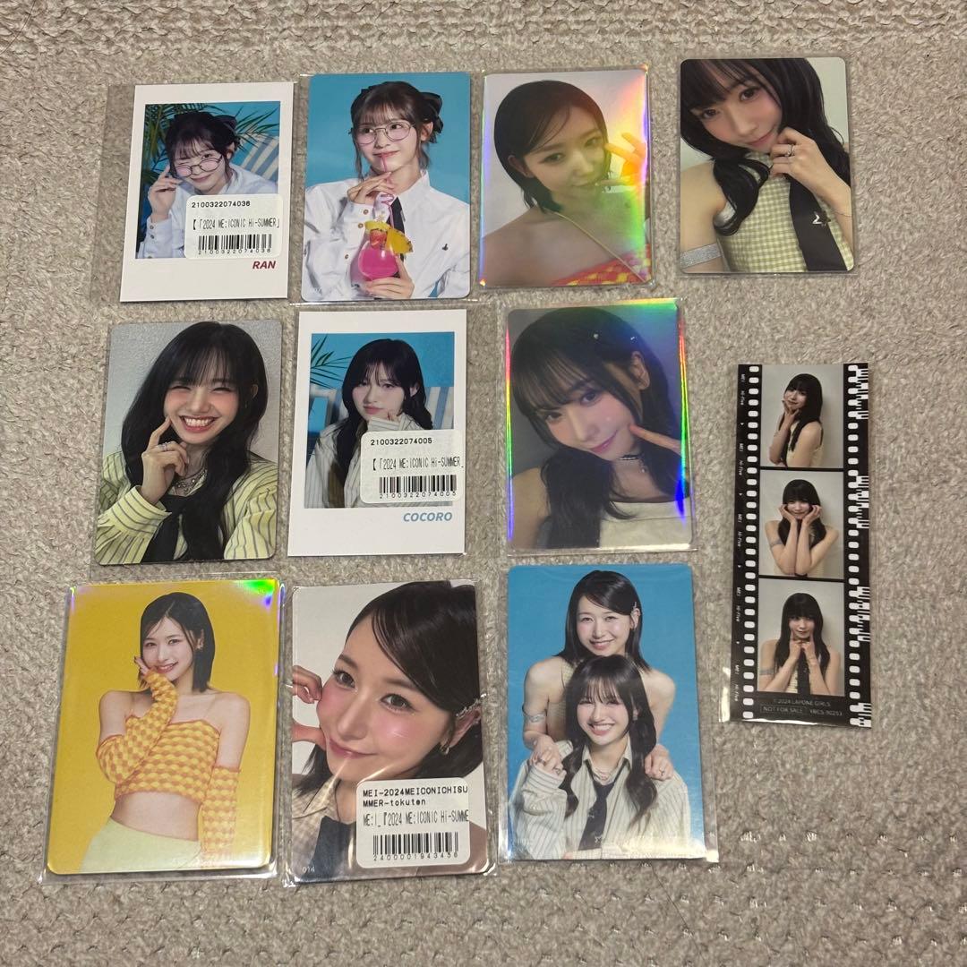ME:I トレカ まとめ売り MOMONA RAN COCORO - メルカリ