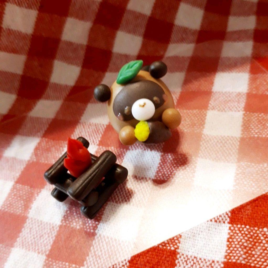 焼き芋♡タヌキくん 😆😆😆😆😆