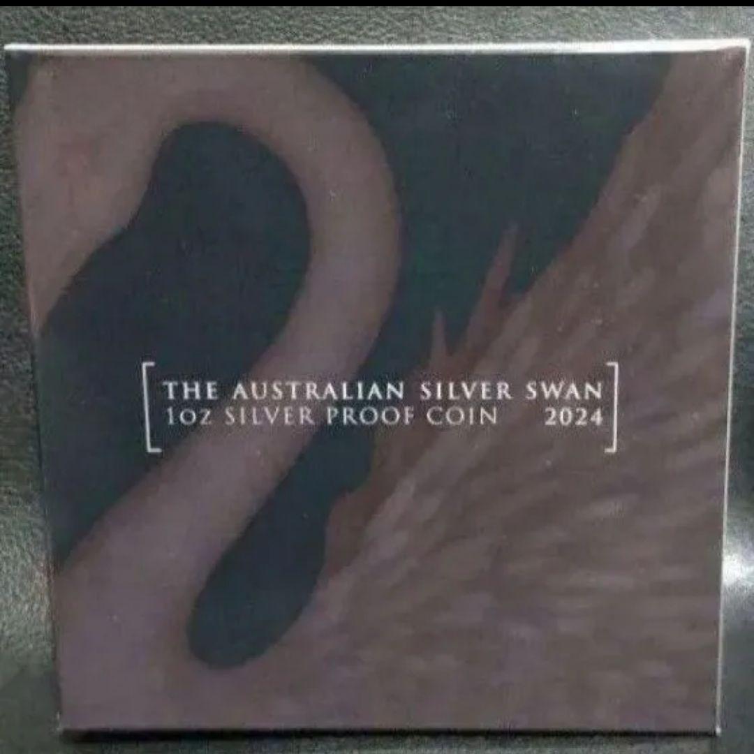 最高鑑定】2024年 白鳥 1オンス銀貨 PF70UC 純銀 COA&BOX付 - メルカリ