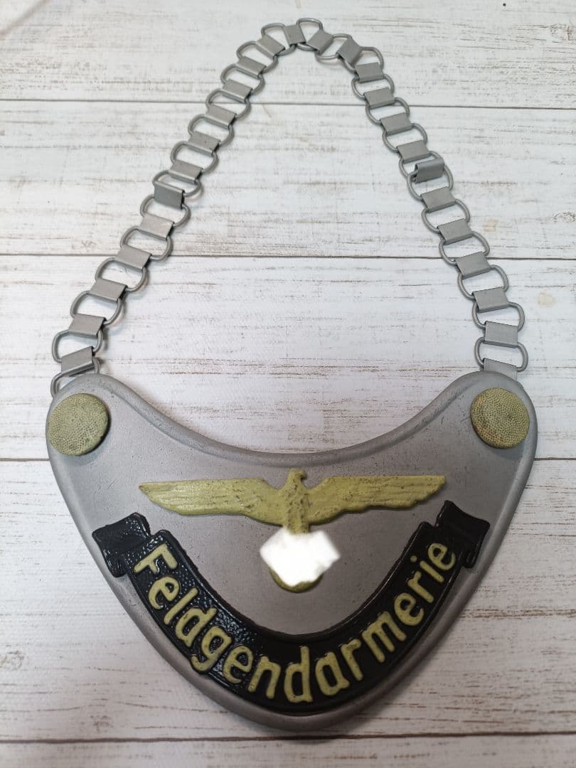 ドイツ軍　憲兵　ゴルゲット　ww2 ミリタリー趣味ショップ kampfbataillon カンプバタリオン!!