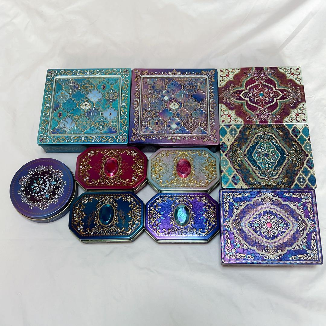 空き缶★ジャミーラ★まとめ売り10点 ジャミーラ 2025 6種セット メリーチョコレート 空き缶 アズラク