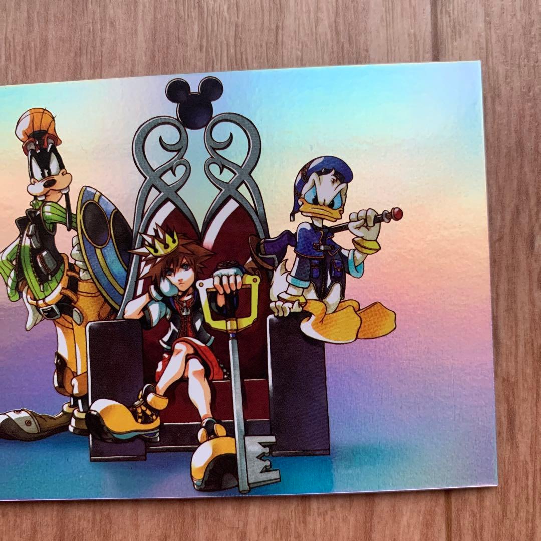 キングダムハーツ アートミュージアム キングダムレア 玉座 ホロ キラ