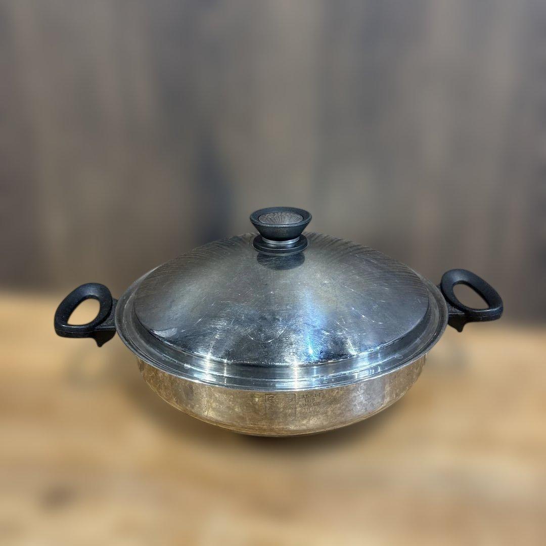 アムウェイクィーンクックウェア ウォック ステンレス中華鍋 両手鍋 Amway 2026年最新】アムウェイ中華鍋の人気アイテム - メルカリ