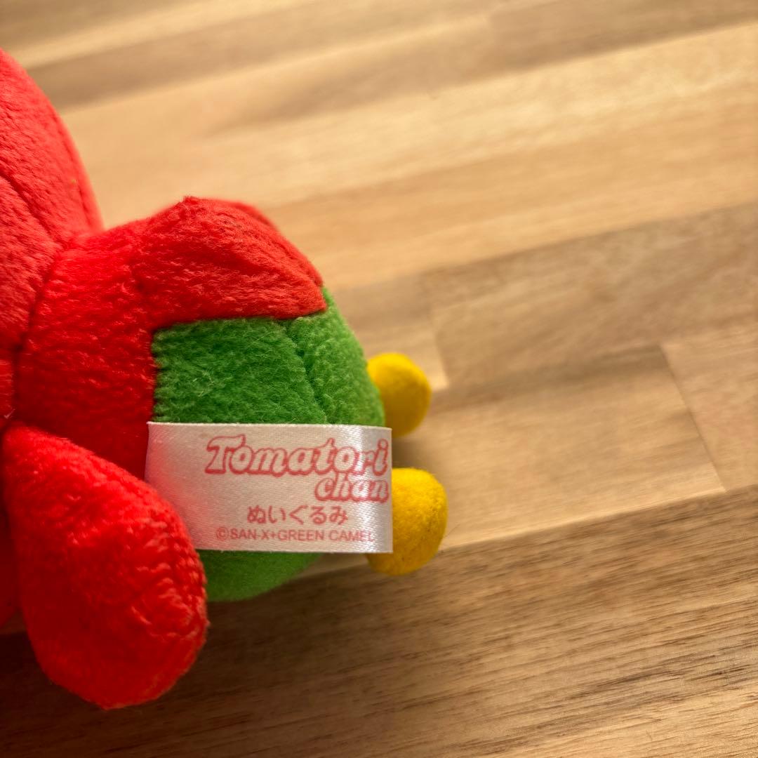 サンエックス トマトリちゃん ぬいぐるみ マスコット レトロ 希少商品