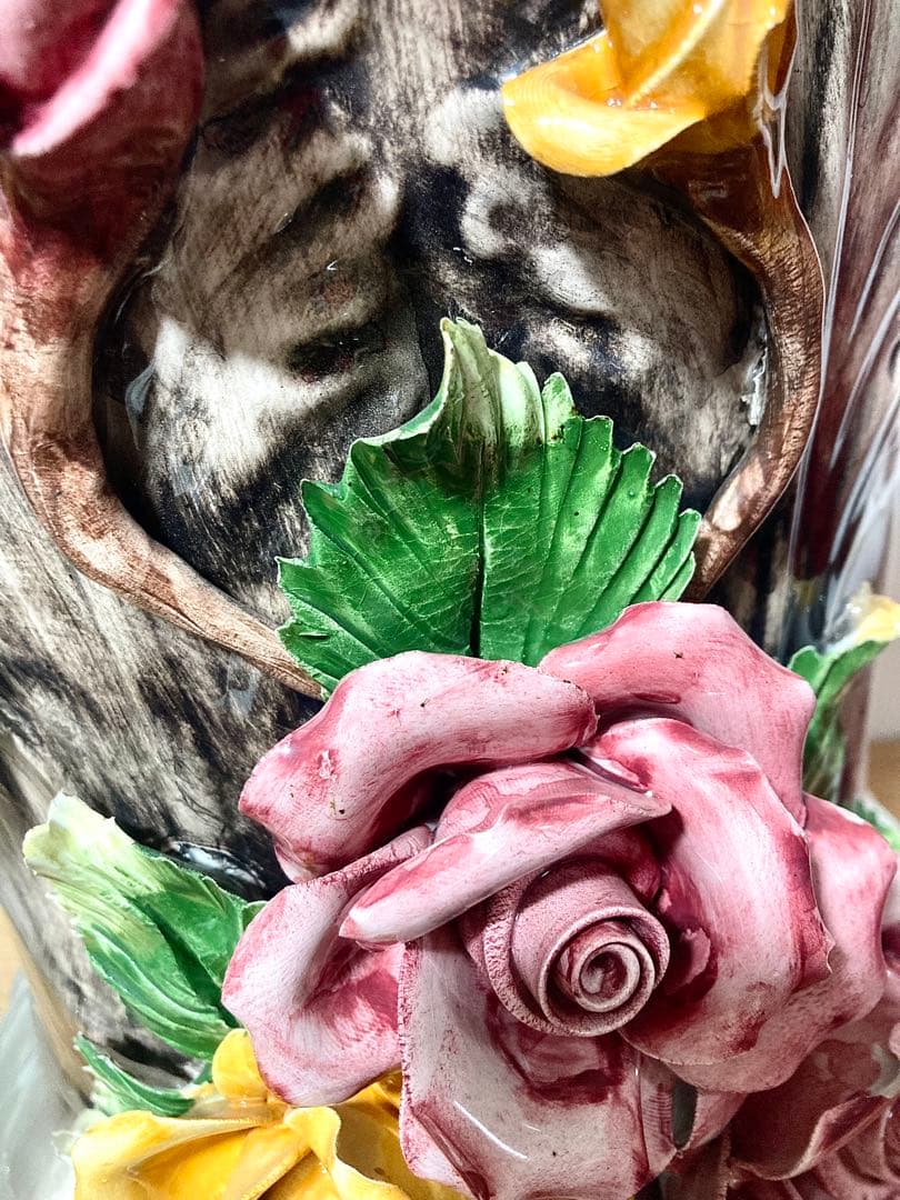 カポディモンテCapodimonte 傘立て 花瓶 ヴィンテージ 大サイズ - メルカリ