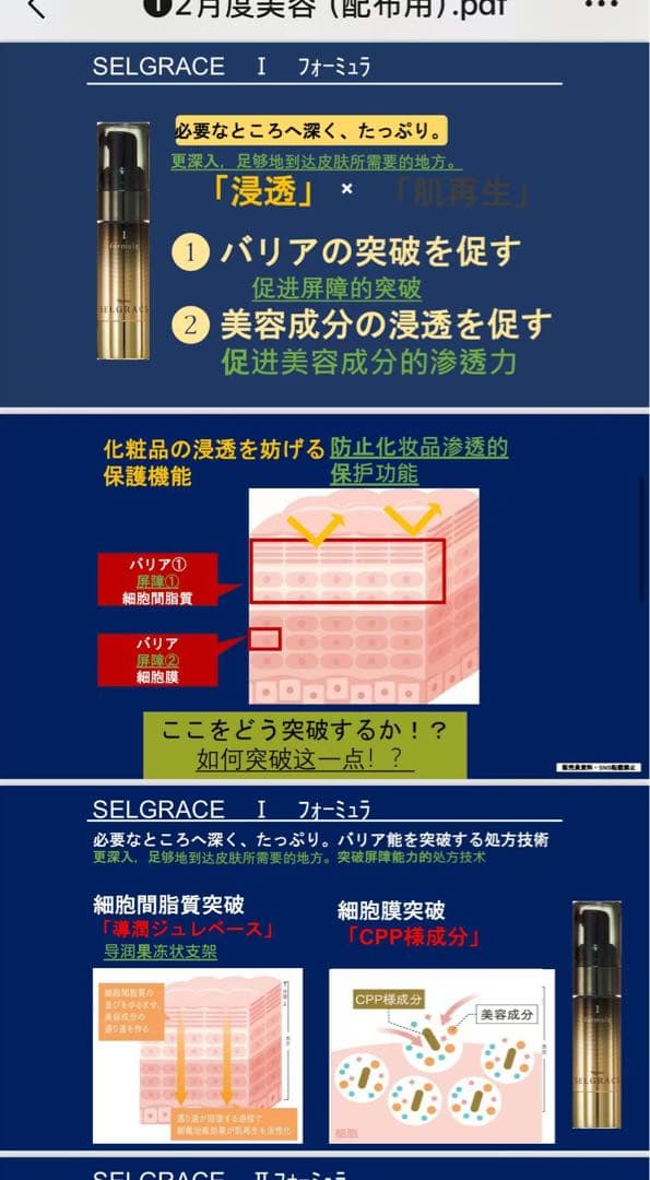 新品ナリスセルグレースフォーミュラI・II セット*3最高峰エイジング