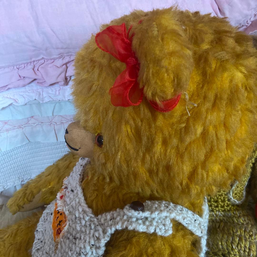 大きなDDRベア ベルリンベア ビンテージベア アンティークベア