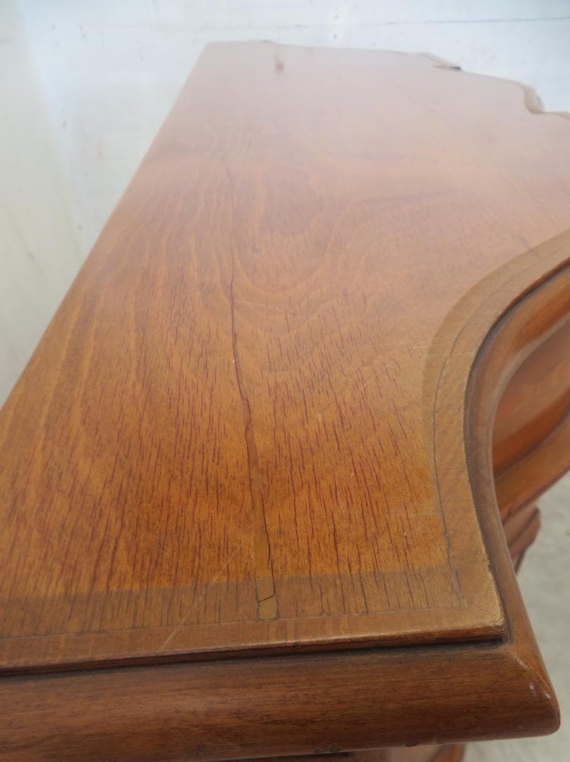 美品□イタリア最高級□象嵌□サイドボード□キャビネット□花柄