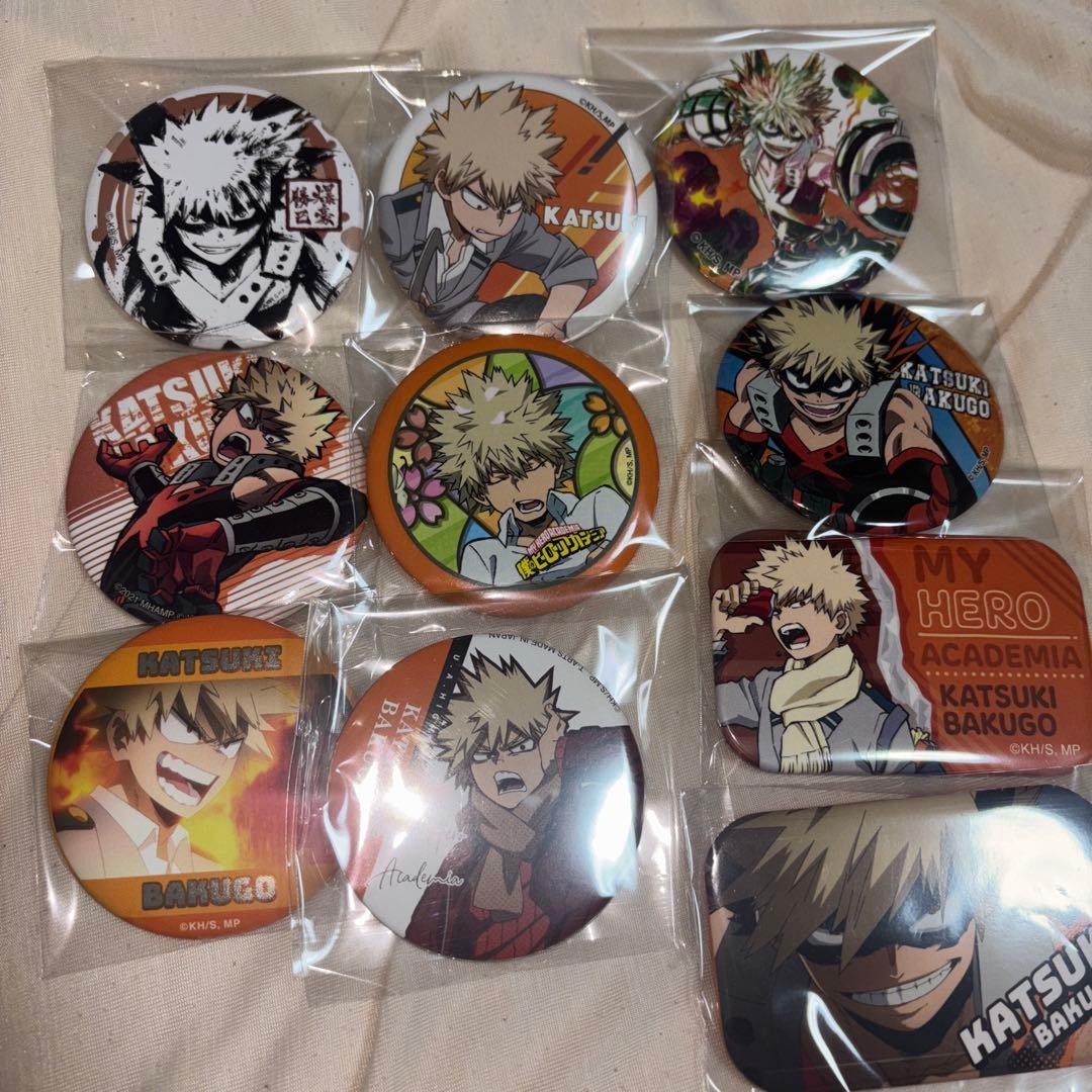 僕のヒーローアカデミア 爆豪勝己 缶バッジセット かっちゃん - メルカリ