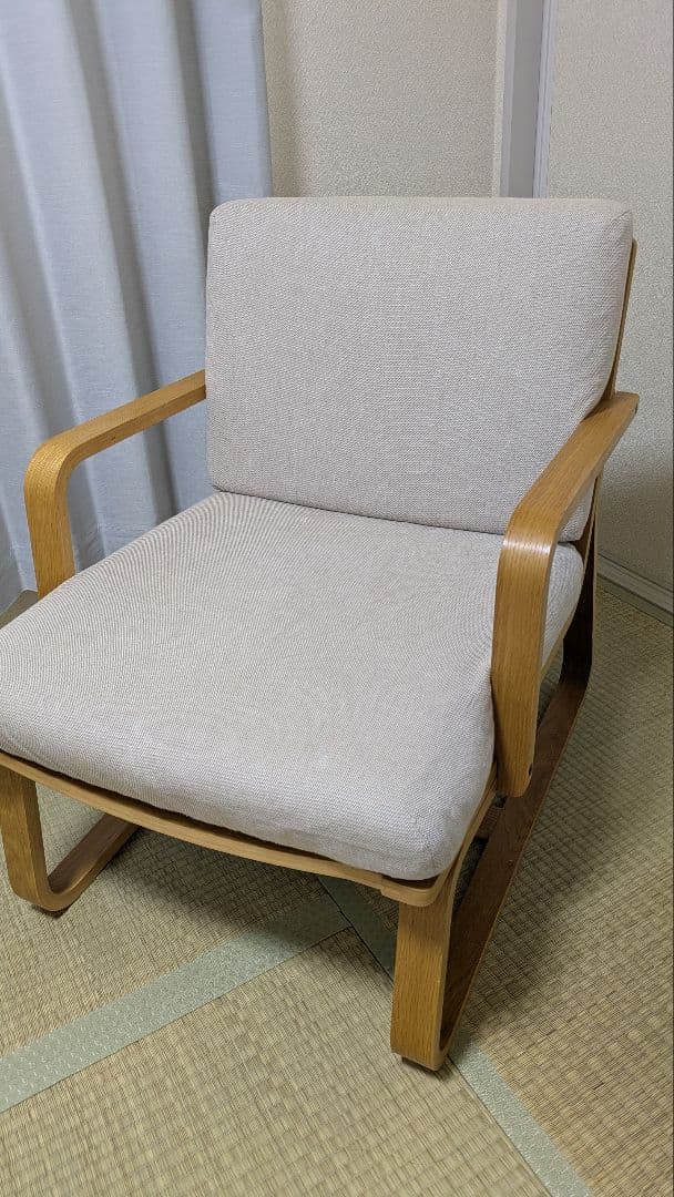 無印良品　リビングでもダイニングでも使えるソファチェア① 無印良品 / MUJI リビングでもダイニングでもつかえるシリーズ 5点