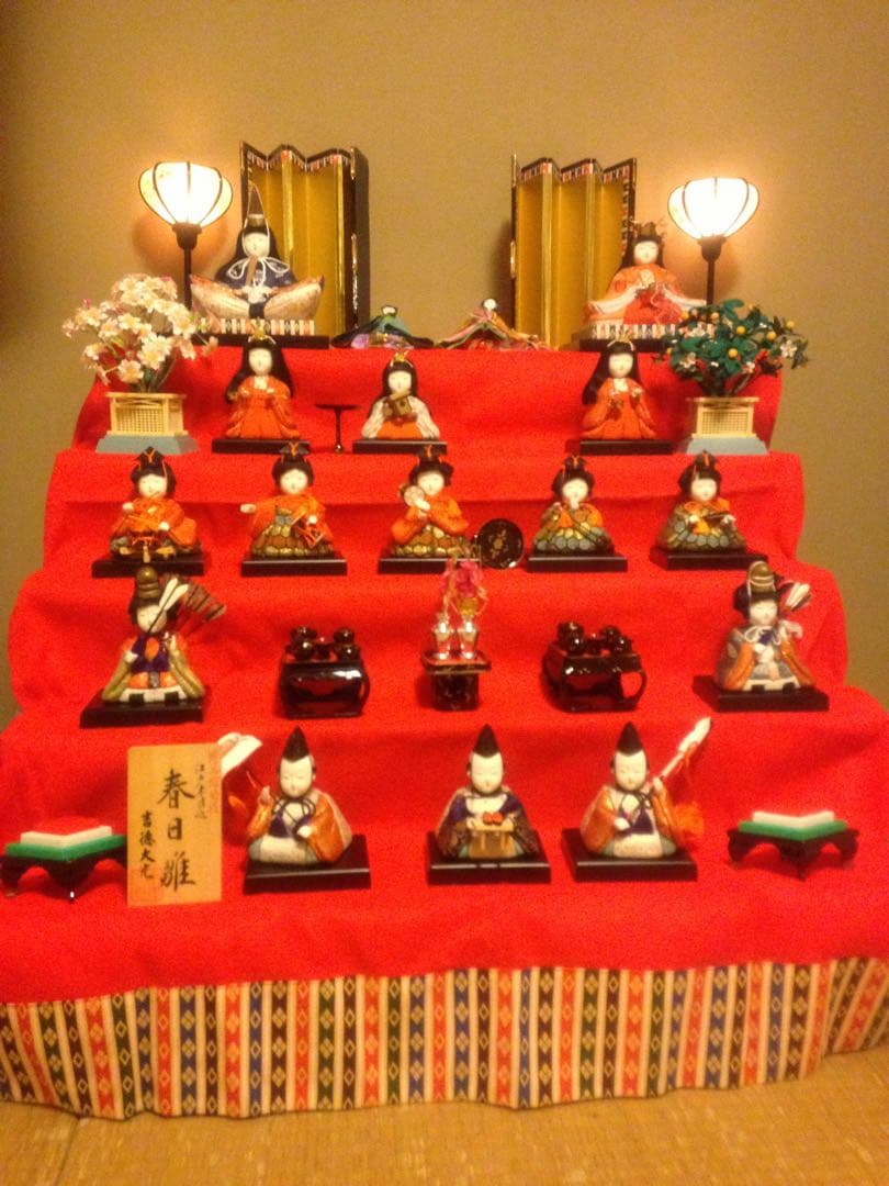 吉徳大光　雛人形　５段　春日雛 楽天市場】【最大P10倍&先着クーポン☆3/4まで】雛人形 吉徳大光