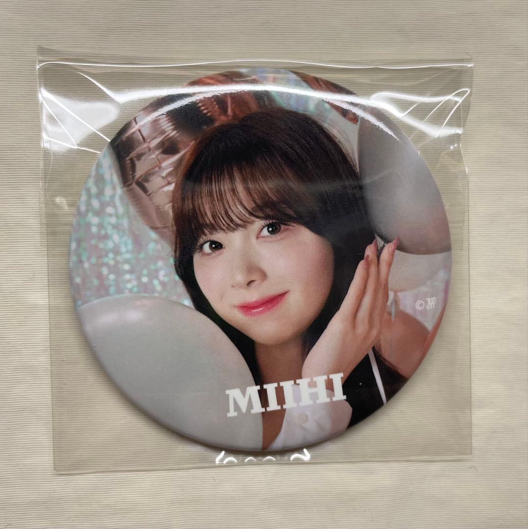 NiziU NEW EvoNUtion 缶バッチ ミイヒ - メルカリ