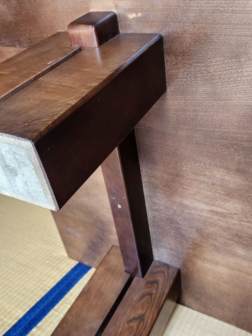 廃盤】Karimoku カリモク家具 一枚板 栓座卓 ローテーブル 送料無料