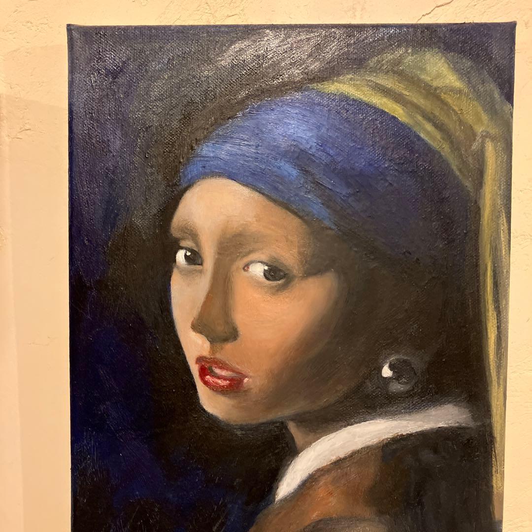 真珠の耳飾りの少女 模写 - メルカリ