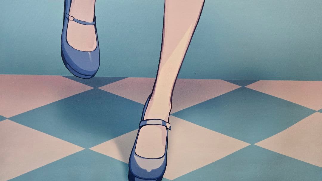 コミケ C105 ホロライブ フワモコ 等身大タペストリー - メルカリ