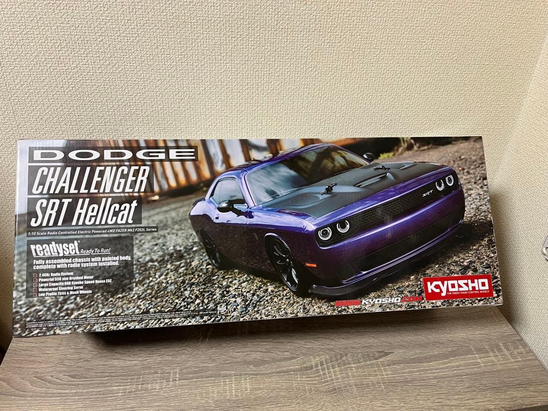 Z*須様 京商　1/10 ダッジチャレンジャーSRTヘルキャット　レディセット Amazon.co.jp: 京商 1/10スケール 電動RC 4WDフェーザーMk2 FZ02L