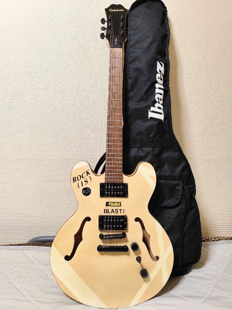 Epiphone Dot Studio/2003年製/ソフトケース付 Epiphone - nao様 専用 エピフォン 純正 ギター用ソフトケースの通販