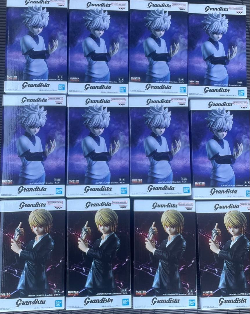 最新プライズフィギュア2種12体まとめ売りHUNTER×HUNTER 2026年7月発売最新プライズ HUNTER×HUNTER Grandista-ゴン- HUNTER