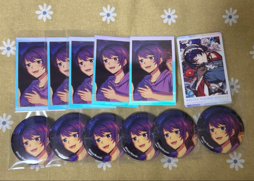 エリオス オーロラカード 缶バッジ 特典 レン - メルカリ