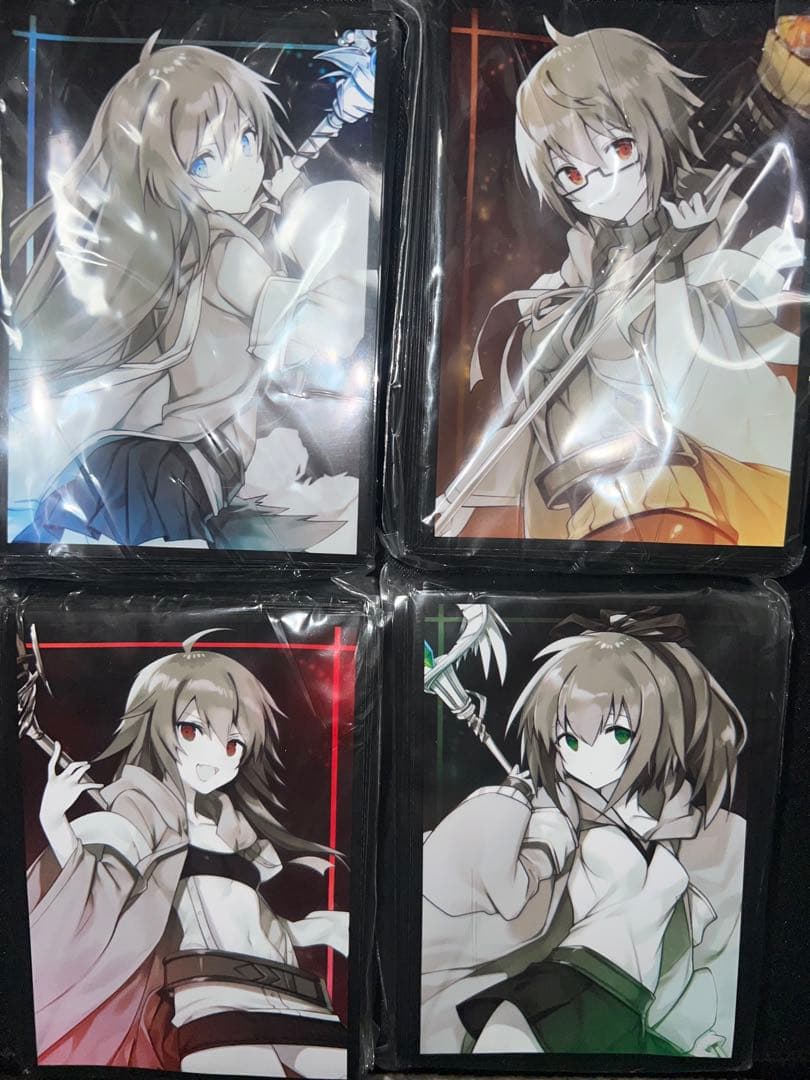 ⭐︎希少⭐︎ 四霊使い スリーブ 4種セット ウィン ヒータ エリア アウス 遊戯王 ⭐︎希少⭐︎ 四霊使い スリーブ 4種セット ウィン ヒータ エリア