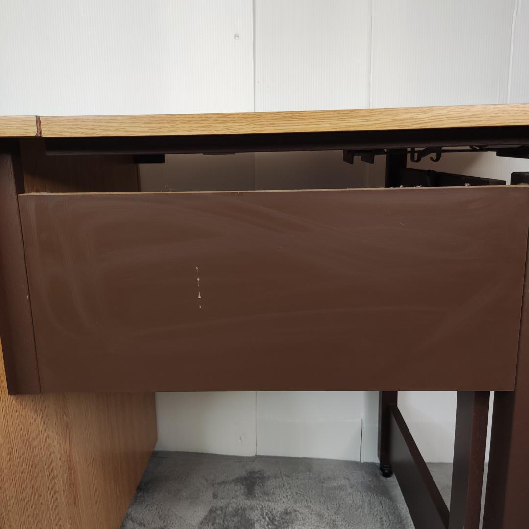 ブラザー工業 ミシン台 折りたたみ式 コンパクトキャビネット 昭和