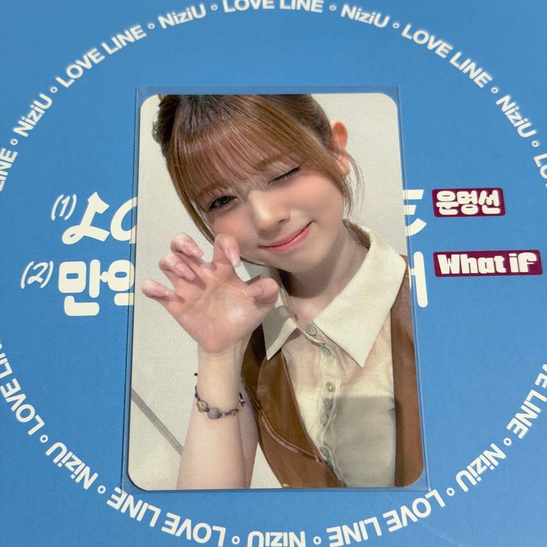 NiziU LOVE LINE 中華 ヨントン トレカ リク - メルカリ
