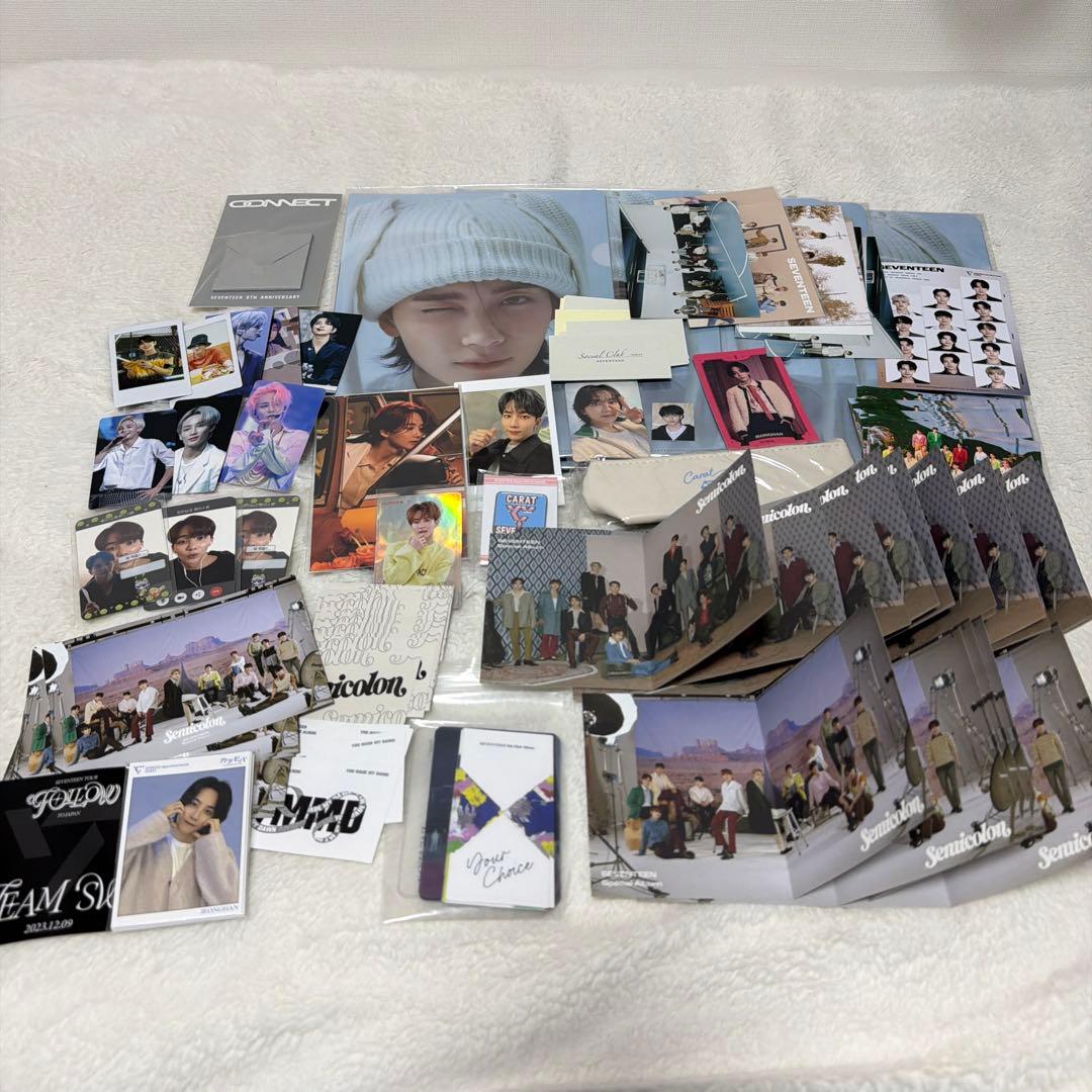 SEVENTEEN 過去グッズ まとめ売り ジョンハン 多め ジョンハン グッズ フォトメッセージカード （ブックマーク、タグ) 30