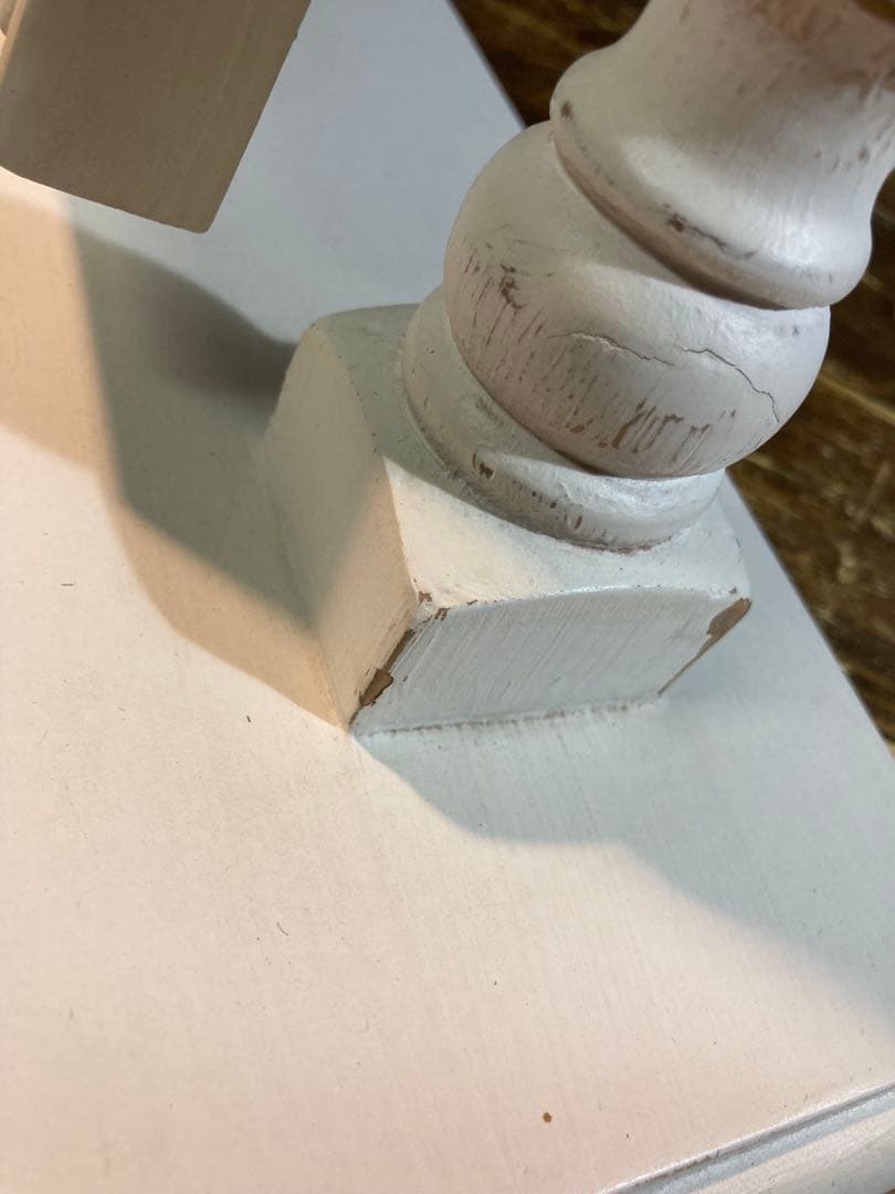 カントリーホーム フランス ヨーロピアン 卓上スタンドミラー ロココ調