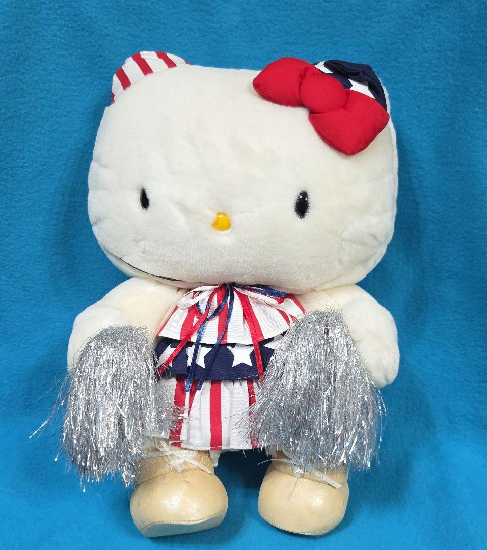 激レア☆ハローキティ☆キティグッズコレクション表紙のぬいぐるみ☆2000 サンリオ ハローキティ 特大 ぬいぐるみ 超BIG 2000年レア商品