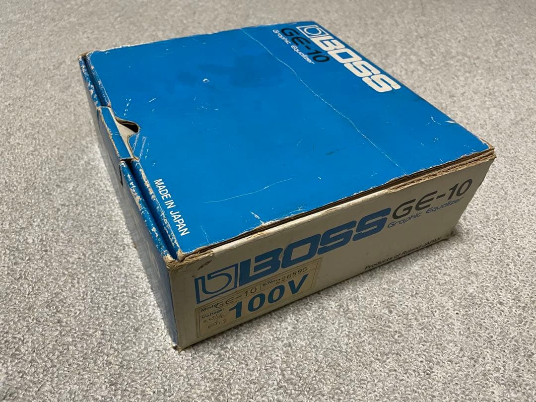 ジャンク】BOSS GE-10 グラフィックイコライザー Roland - メルカリ
