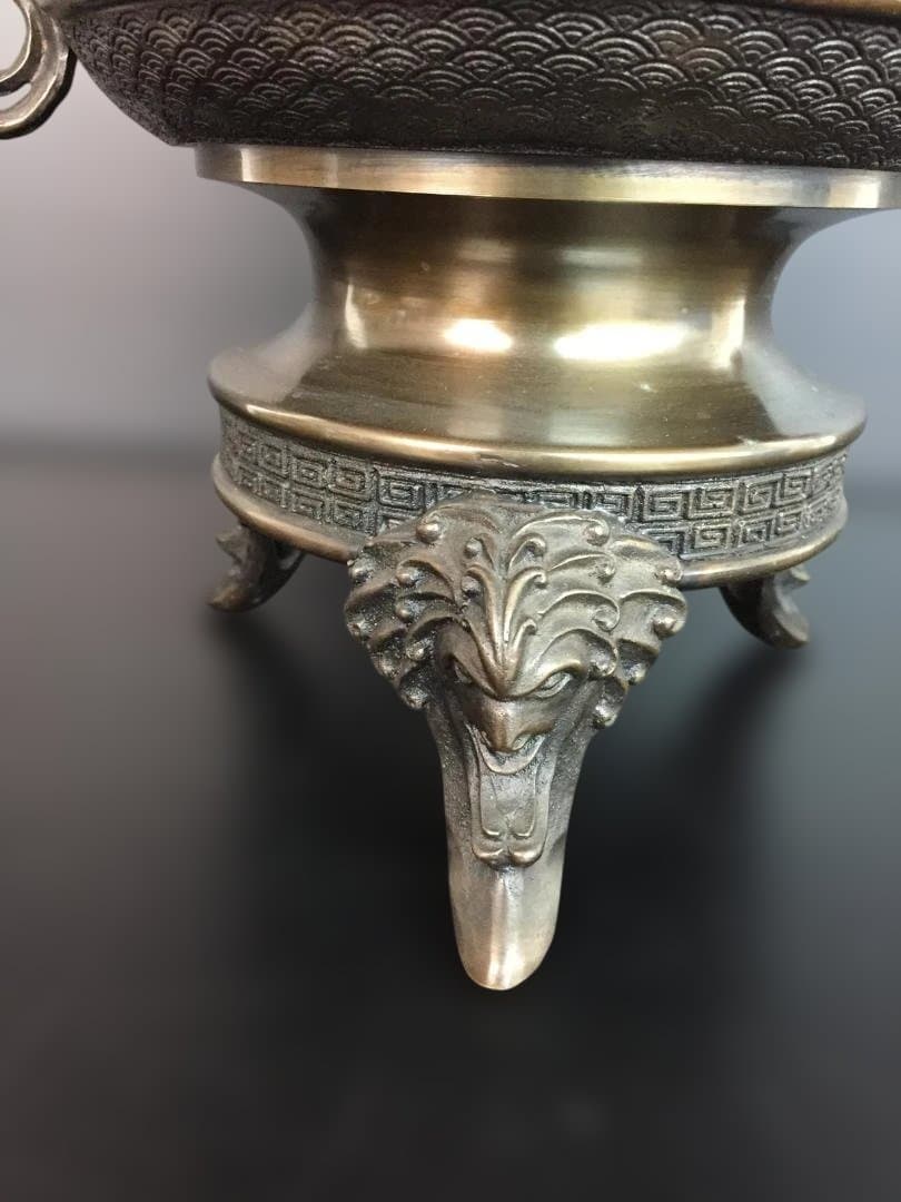 高岡銅器 薄端(米田章 陵山作) 日本製