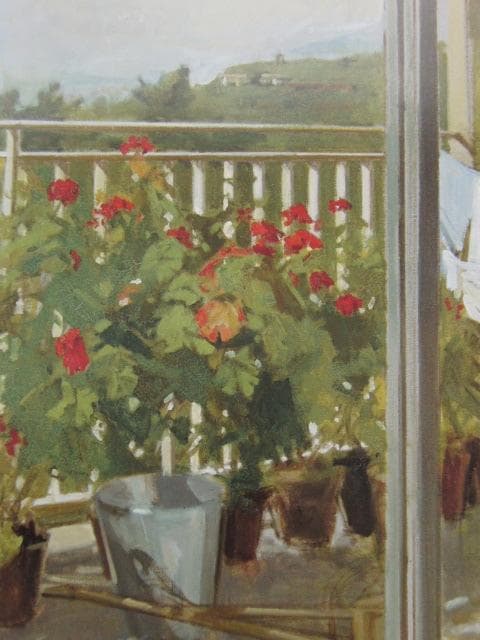 小磯良平、【椅子の上の人形】、希少な限定額装用画集画、新品高級額