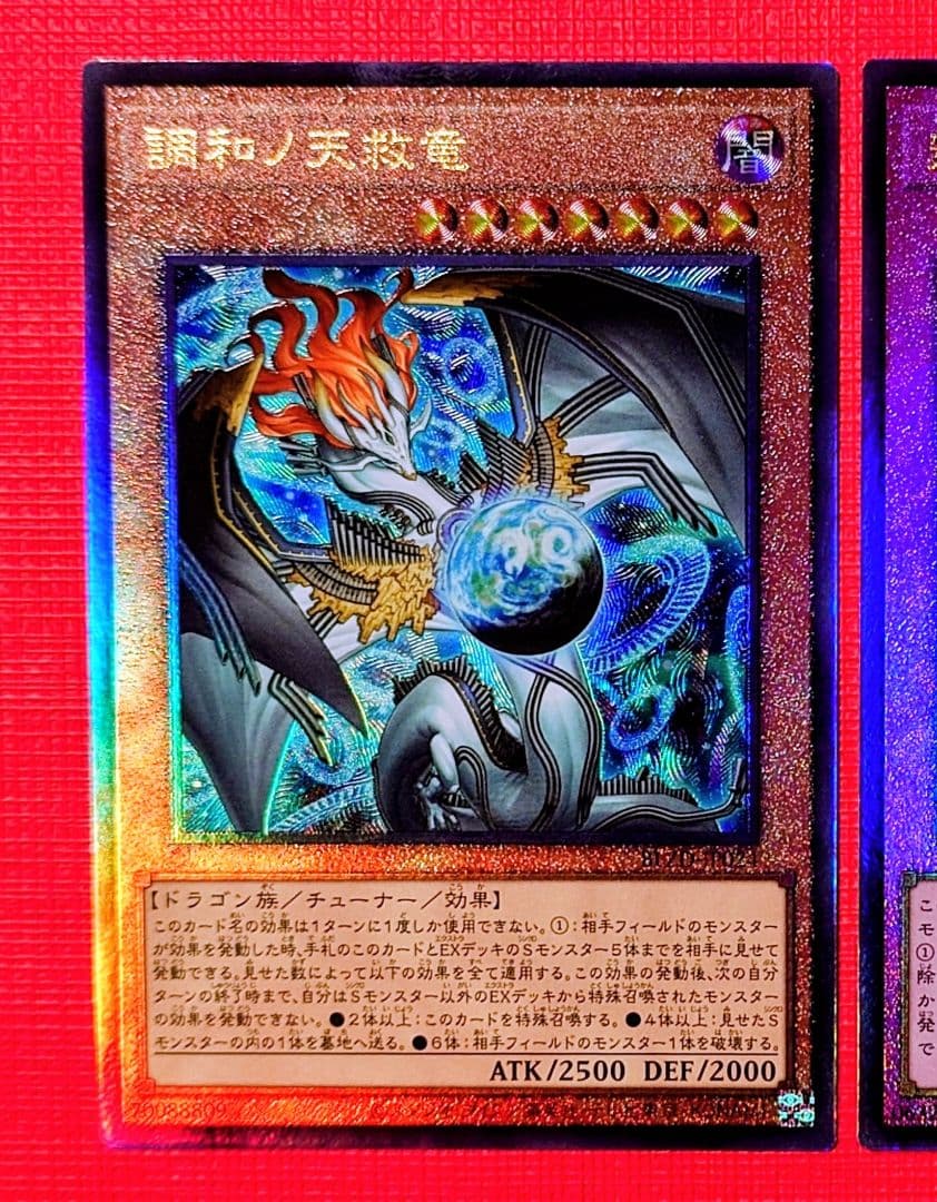 調和ノ天救龍 霆王の閃光 ハルモニア ドミナススパーク 遊戯王