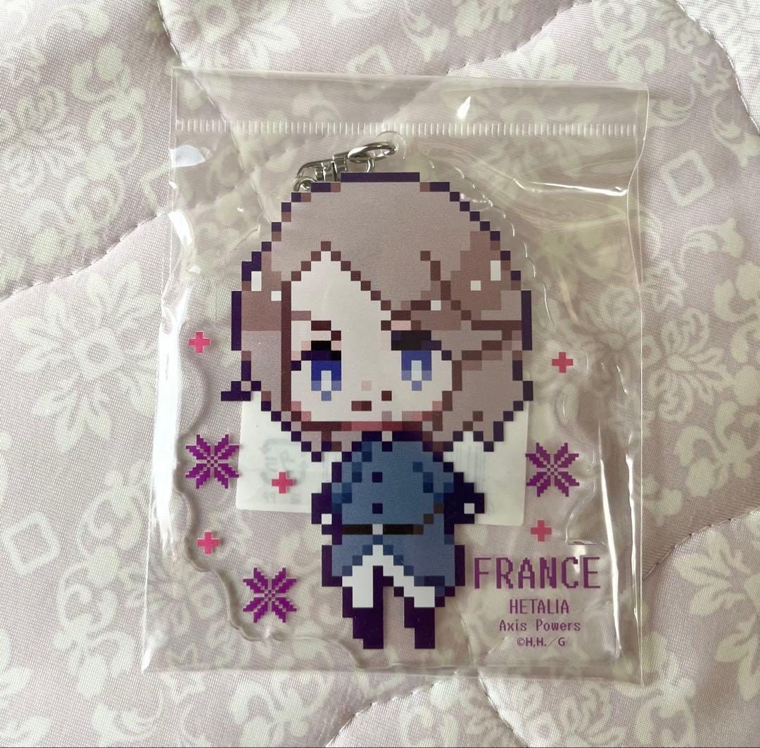 ヘタリア フランス でかアクリルキーホルダー ドット絵 - メルカリ