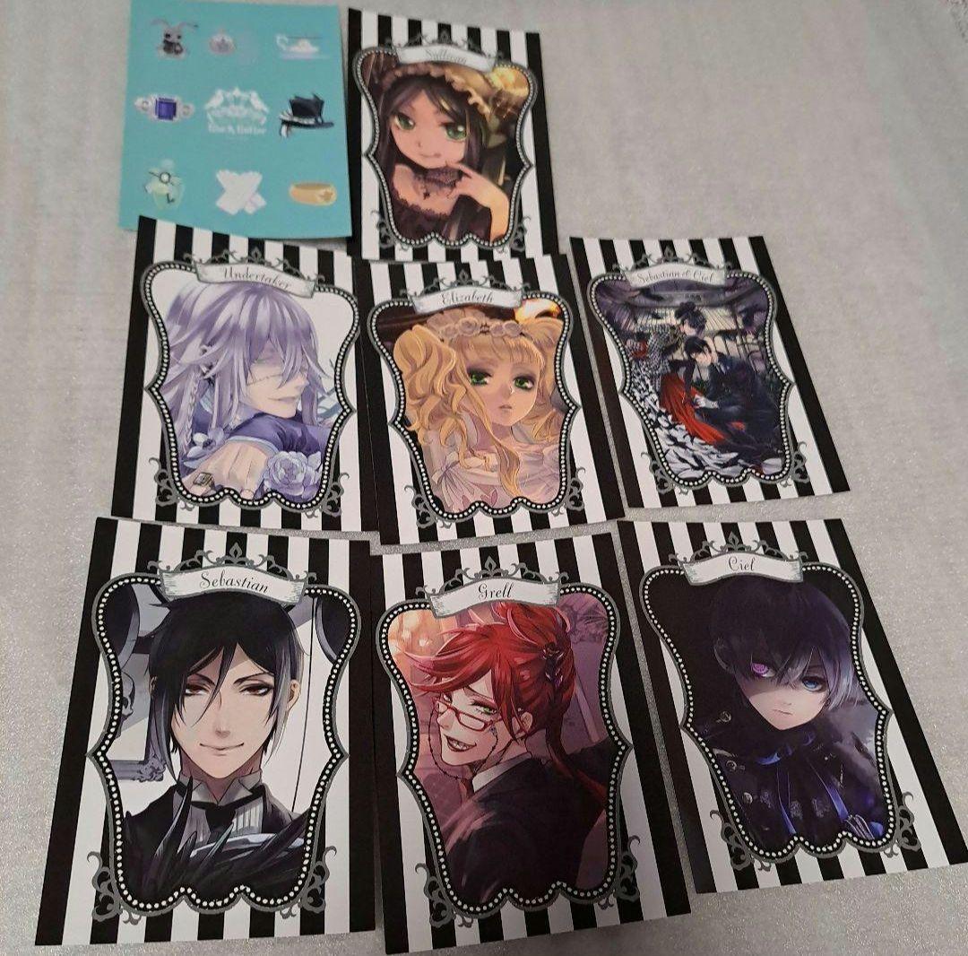 黒執事Black 黒執事 blacklabel ポップアップストア カード 特典 8枚