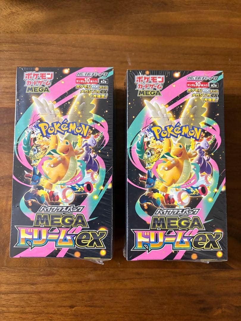 ポケモンカード MEGAドリームEX 2BOX シュリンク付 - メルカリ
